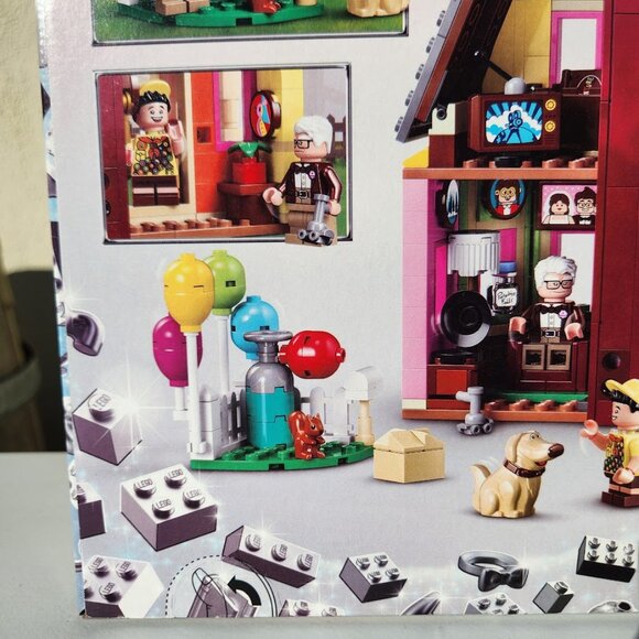 NEW Lego Disney Pixar UP House Building Set Toy with Balloons Movie Kit 43217 Br - Picture 14 of 16